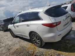 INFINITI QX60 2014 white  gas 5N1AL0MM5EC522617 photo #3