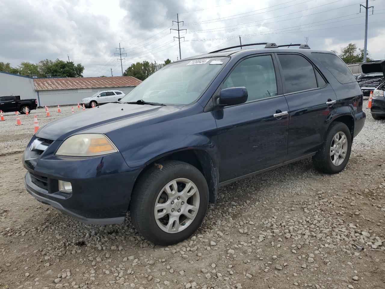 ACURA MDX TOURIN 2004 blue 4dr spor gas 2HNYD18624H505331 photo #1