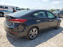 HYUNDAI ELANTRA SE 2017 black  gas KMHD84LF3HU043054 photo #4