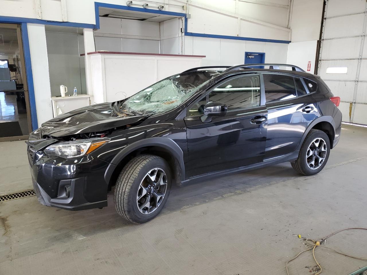 SUBARU CROSSTREK 2019 black  gas JF2GTACC6KG354134 photo #1