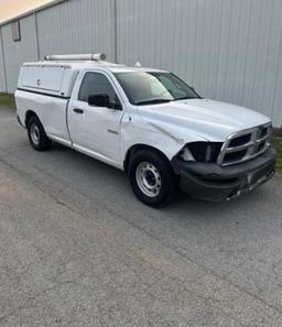 DODGE RAM 1500 2011 white pickup gas 3D7JB1EP3BG595957 photo #2