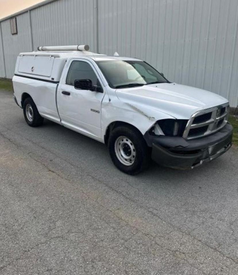 DODGE RAM 1500 2011 white pickup gas 3D7JB1EP3BG595957 photo #1