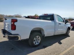 CHEVROLET SILVERADO 2021 white  gas 3GCNWAEF8MG259702 photo #4