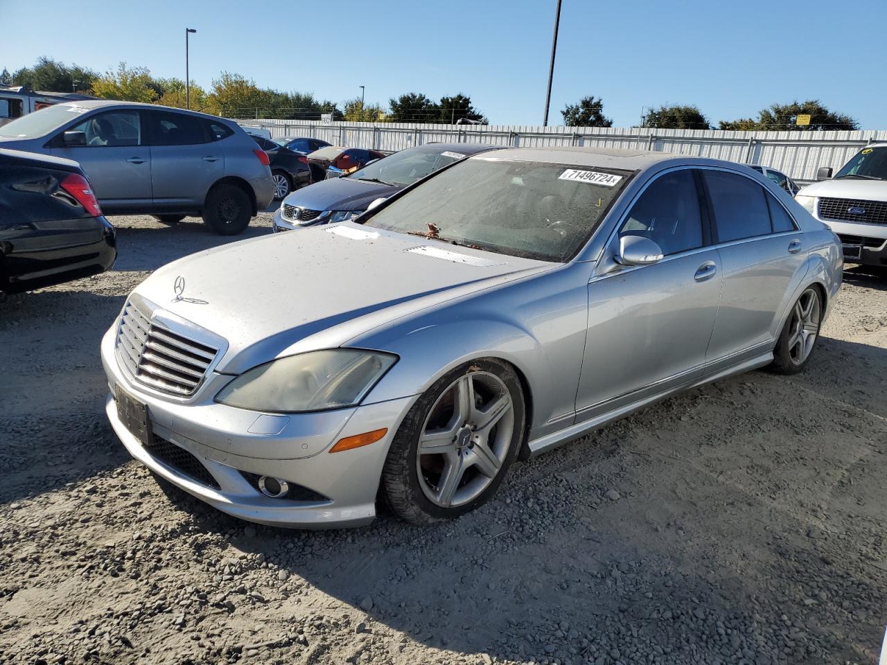 MERCEDES-BENZ S 550 2007 silver  gas WDDNG71X07A059081 photo #1