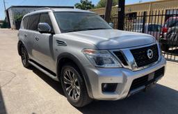 NISSAN ARMADA SV 2019 silver  gas JN8AY2ND5K9092889 photo #2