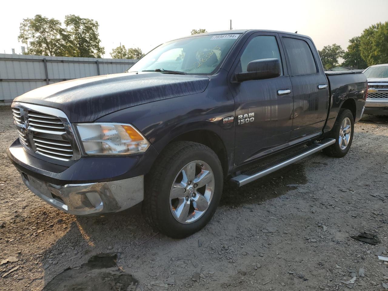 RAM 1500 SLT 2014 blue  gas 1C6RR7LT5ES283865 photo #1