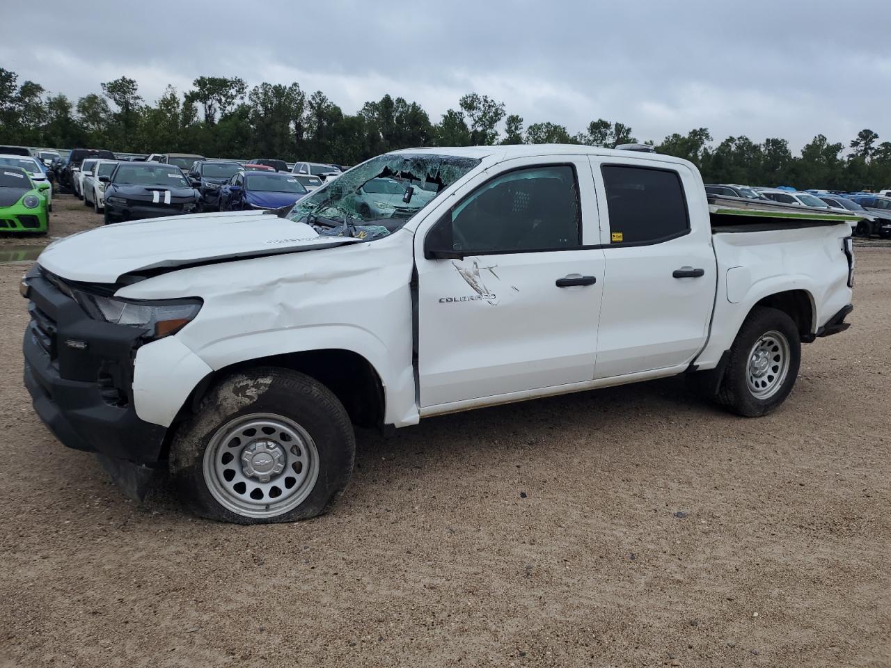 CHEVROLET COLORADO 2023 white  gas 1GCGSBEC8P1255524 photo #1