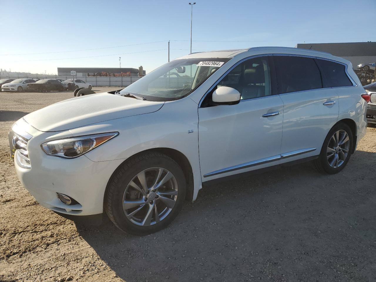 INFINITI QX60 2014 white 4dr spor gas 5N1AL0MM4EC541305 photo #1