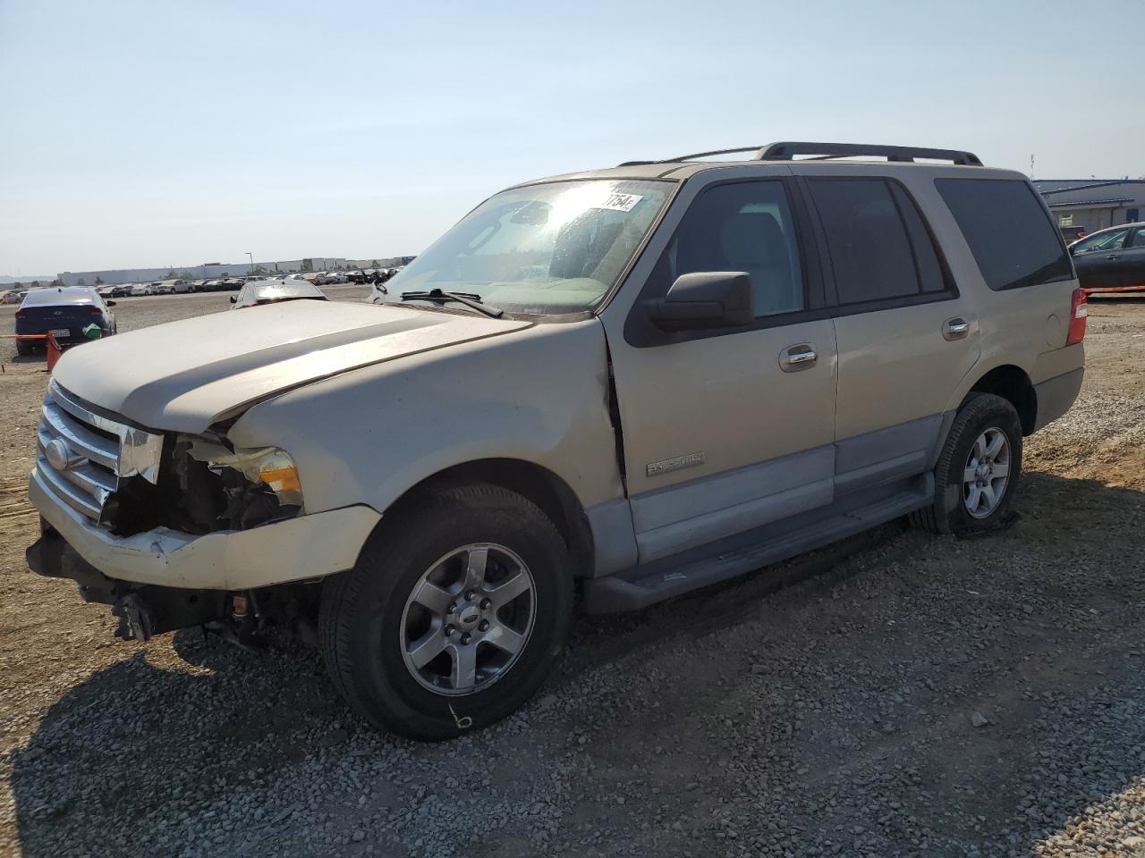 FORD EXPEDITION 2007 tan  gas 1FMFU15567LA68719 photo #1