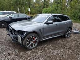 JAGUAR F-PACE SVR 2020 gray  gas SADCZ2EE6LA622575 photo #2