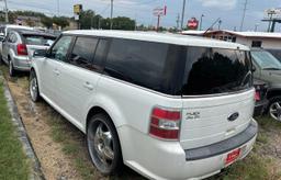 FORD FLEX SEL 2014 white 4dr spor gas 2FMGK5C86EBD07794 photo #4