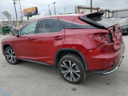 LEXUS RX 450H 2022 red  hybrid engine 2T2HGMDA9NC089620 photo #3