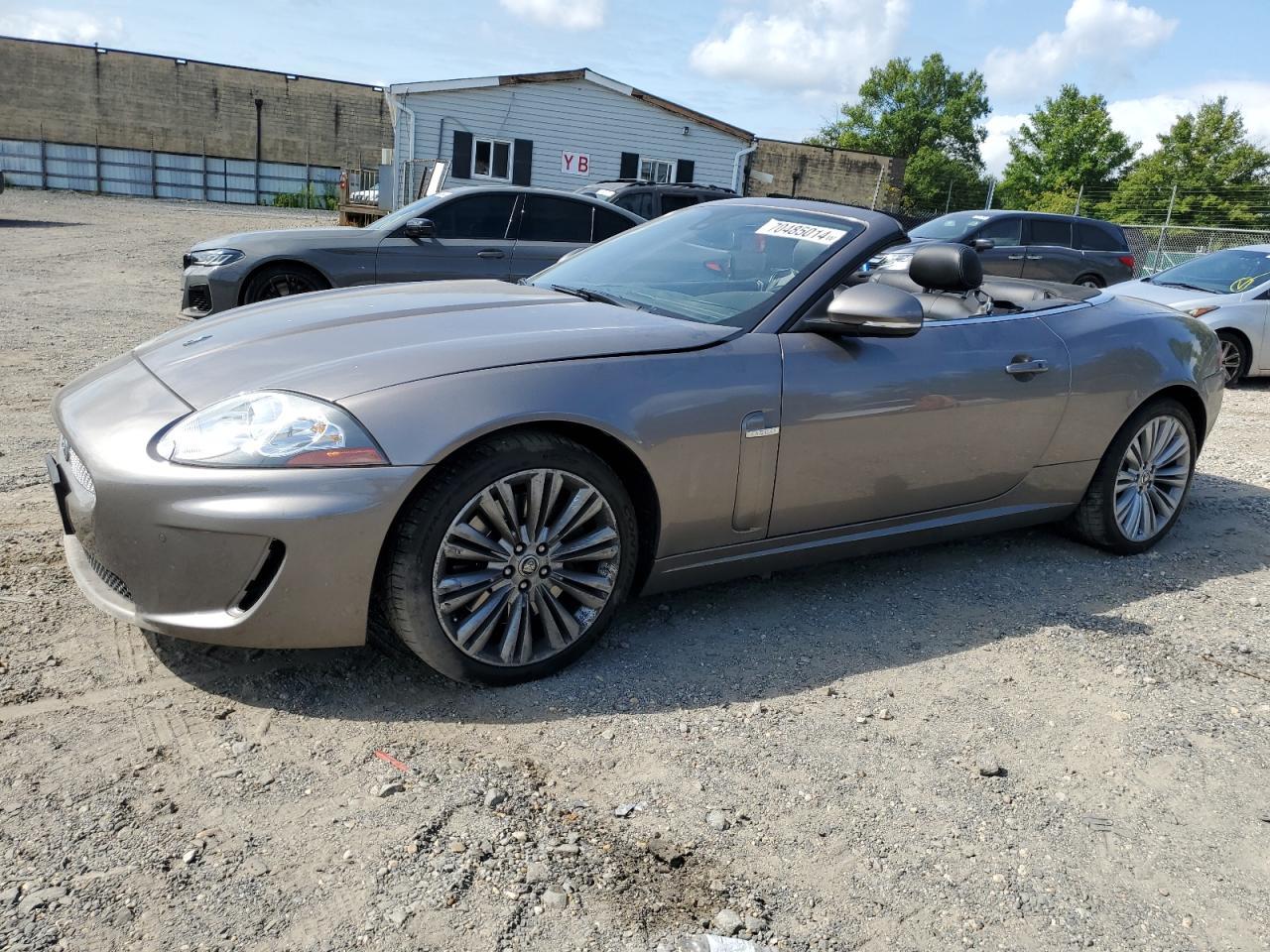 JAGUAR XK PORTFOL 2010 gray  gas SAJWA4GB0ALB36199 photo #1