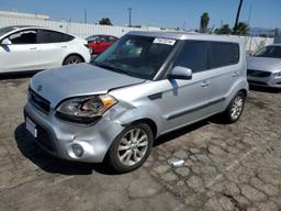 KIA SOUL + 2012 silver  gas KNDJT2A63C7464132 photo #2