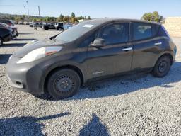 NISSAN LEAF S 2013 black hatchbac electric 1N4AZ0CP3DC420252 photo #2