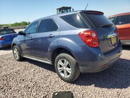 CHEVROLET EQUINOX LS 2013 blue  gas 2GNALBEK1D6197718 photo #3