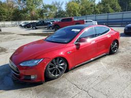 TESLA MODEL S 2016 red  electric 5YJSA1E26GF121326 photo #2