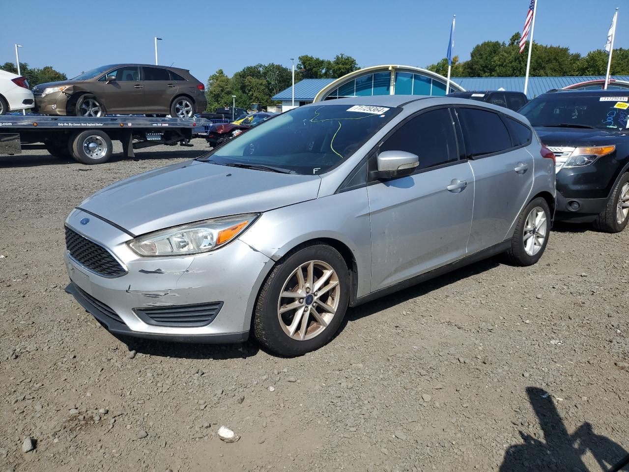 FORD FOCUS SE 2016 silver hatchbac gas 1FADP3K23GL248254 photo #1