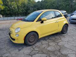 FIAT 500 POP 2012 yellow  gas 3C3CFFAR6CT114592 photo #2