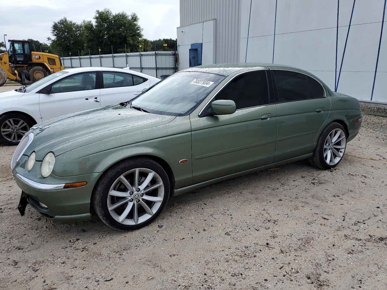 JAGUAR S-TYPE 2000 green  gas SAJDA01C8YFL28168 photo #1