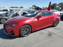 LEXUS RC-F 2018 red  gas JTHHP5BC5J5006785 photo #2