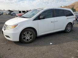 HONDA ODYSSEY EX 2012 white  gas 5FNRL5H67CB108948 photo #2