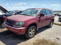 LEXUS RX 300 1999 red  gas JT6GF10U7X0021306 photo #2