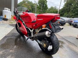 DUCATI 851 SPORT 1992 red racer gas ZDM1HB6R3NB004199 photo #4