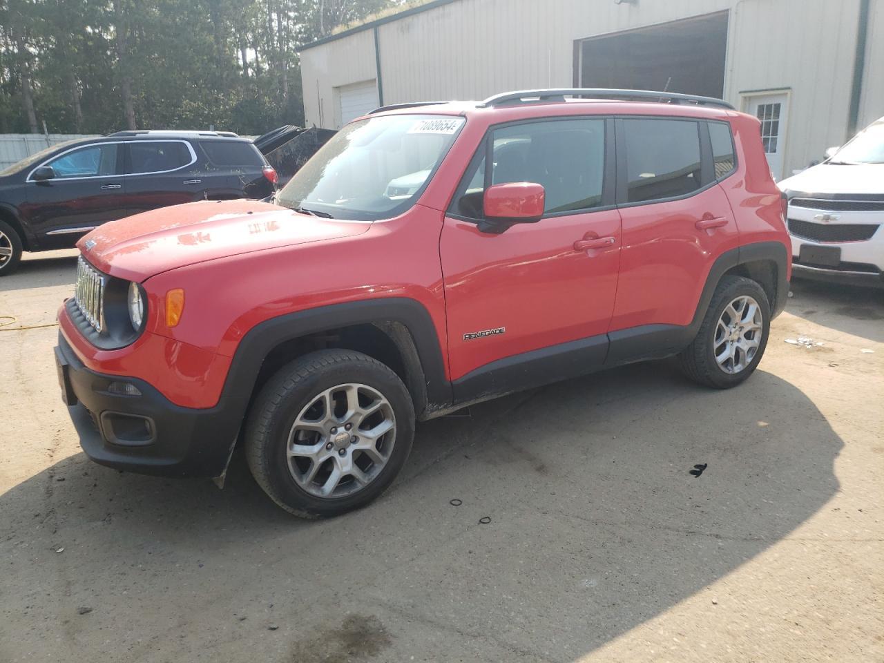 JEEP RENEGADE L 2017 red  gas ZACCJBBB4HPF92187 photo #1