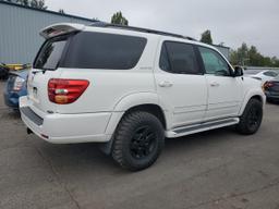 TOYOTA SEQUOIA LI 2002 white 4dr spor gas 5TDZT38A42S093912 photo #4