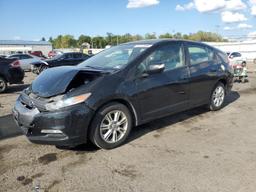 HONDA INSIGHT EX 2010 black  hybrid engine JHMZE2H70AS022672 photo #2