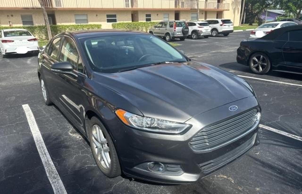 FORD FUSION SE 2016 gray  gas 1FA6P0HD2G5100603 photo #1