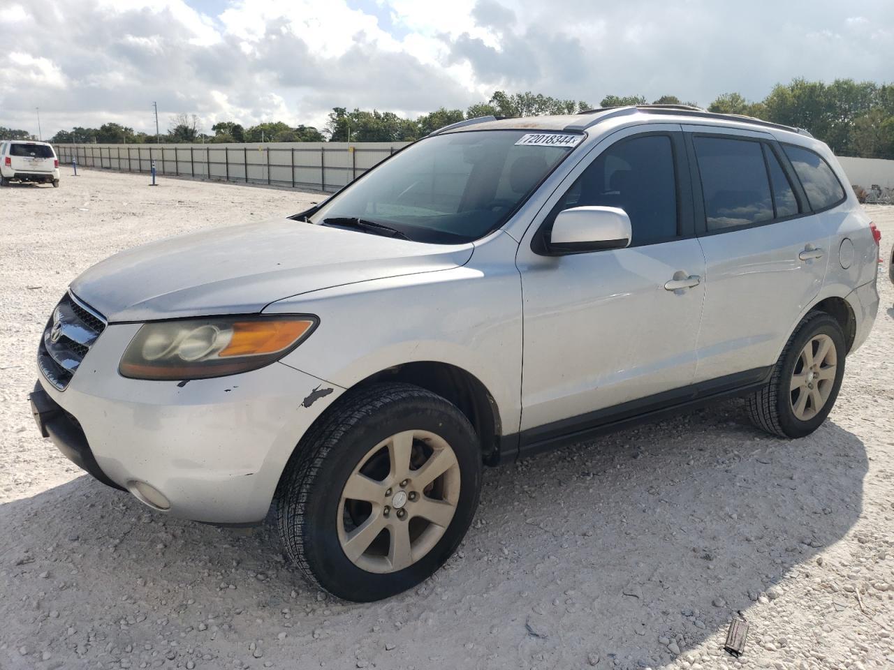 HYUNDAI SANTA FE S 2007 silver 4dr spor gas 5NMSH13E27H016774 photo #1