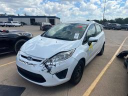 FORD FIESTA SE 2013 white hatchbac gas 3FADP4EJ4DM147386 photo #3