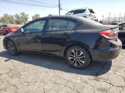 HONDA CIVIC EX 2013 black  gas 19XFB2F83DE206570 photo #3