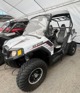 POLARIS RZR 800 EP 2014 white all terr gas 4XAVH7EA9EF355107 photo #3