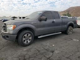 FORD F150 SUPER 2013 gray 4dr ext flexible fuel 1FTFX1CF8DKD08572 photo #2