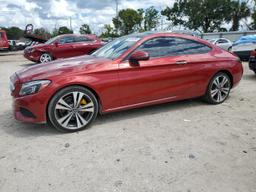 MERCEDES-BENZ C 300 2017 red coupe gas WDDWJ4JB2HF513389 photo #2