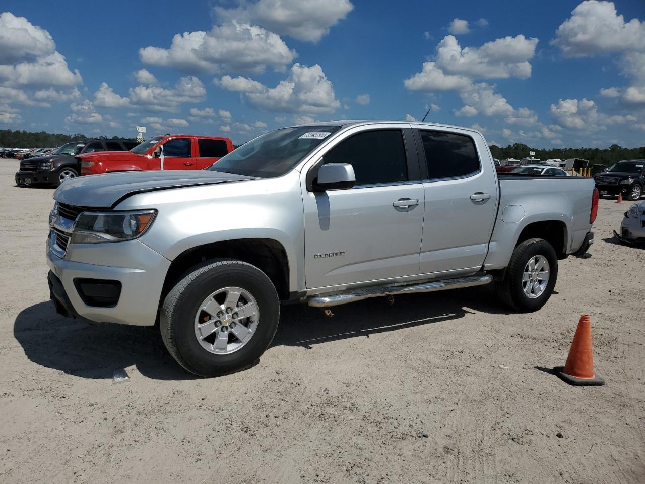 CHEVROLET COLORADO 2020 silver  gas 1GCGSBEA3L1130729 photo #1