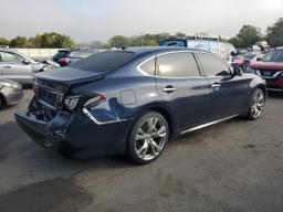 INFINITI Q70L 3.7 L 2018 blue  gas JN1BY1PRXJM370106 photo #4