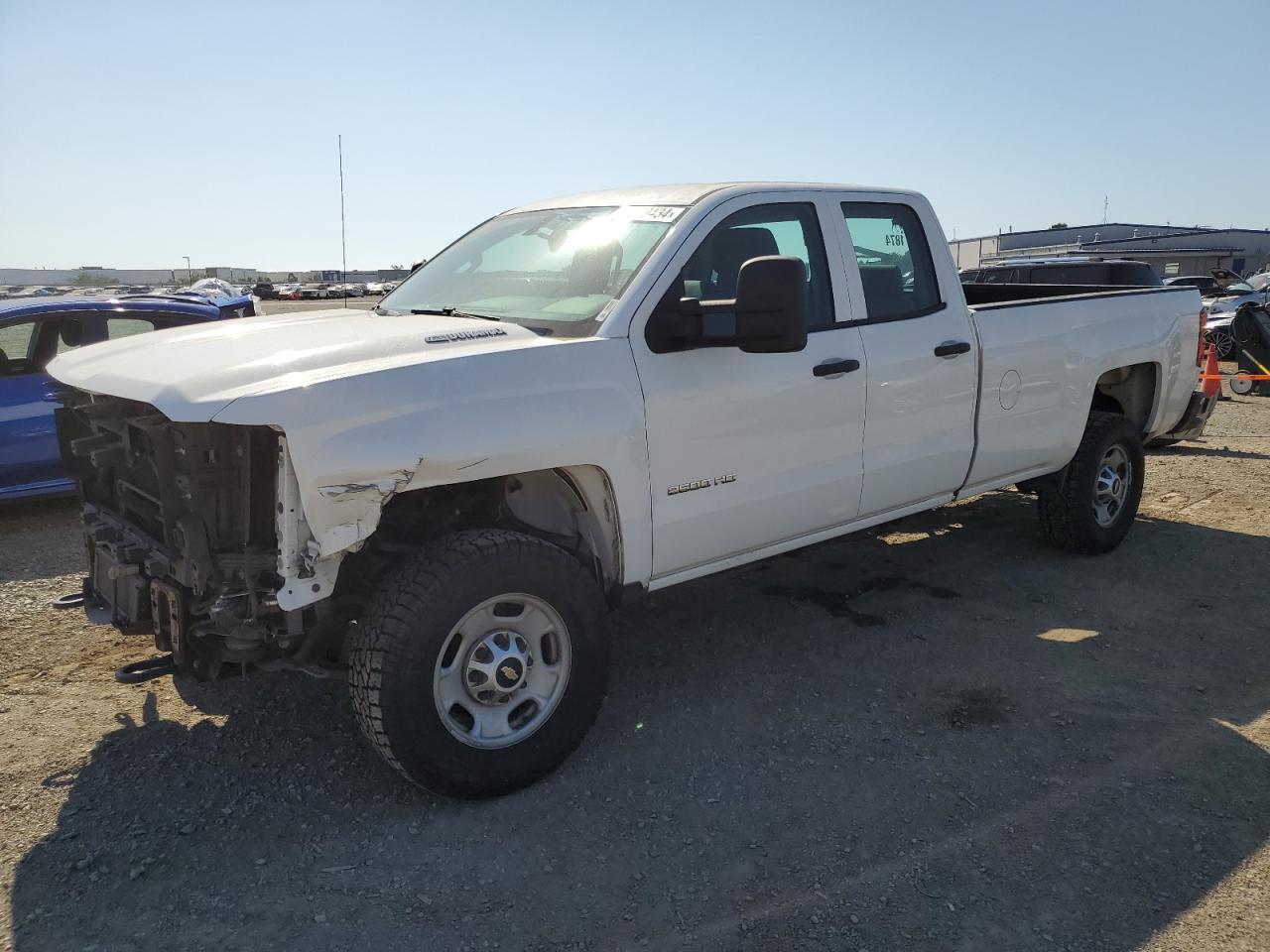 CHEVROLET SILVERADO 2015 white  diesel 1GC2CUE88FZ103936 photo #1