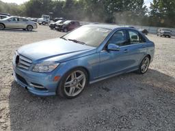 MERCURY C300 2011 blue  gas WDDGF8BB9BR181890 photo #2