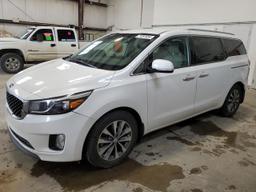 KIA SEDONA EX 2017 white sports v gas KNDMC5C17H6341706 photo #2