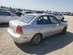 HYUNDAI ACCENT GL 2004 gray sedan 4d gas KMHCG45C24U542407 photo #4