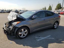 HYUNDAI ELANTRA GL 2013 gray  gas 5NPDH4AEXDH409983 photo #2