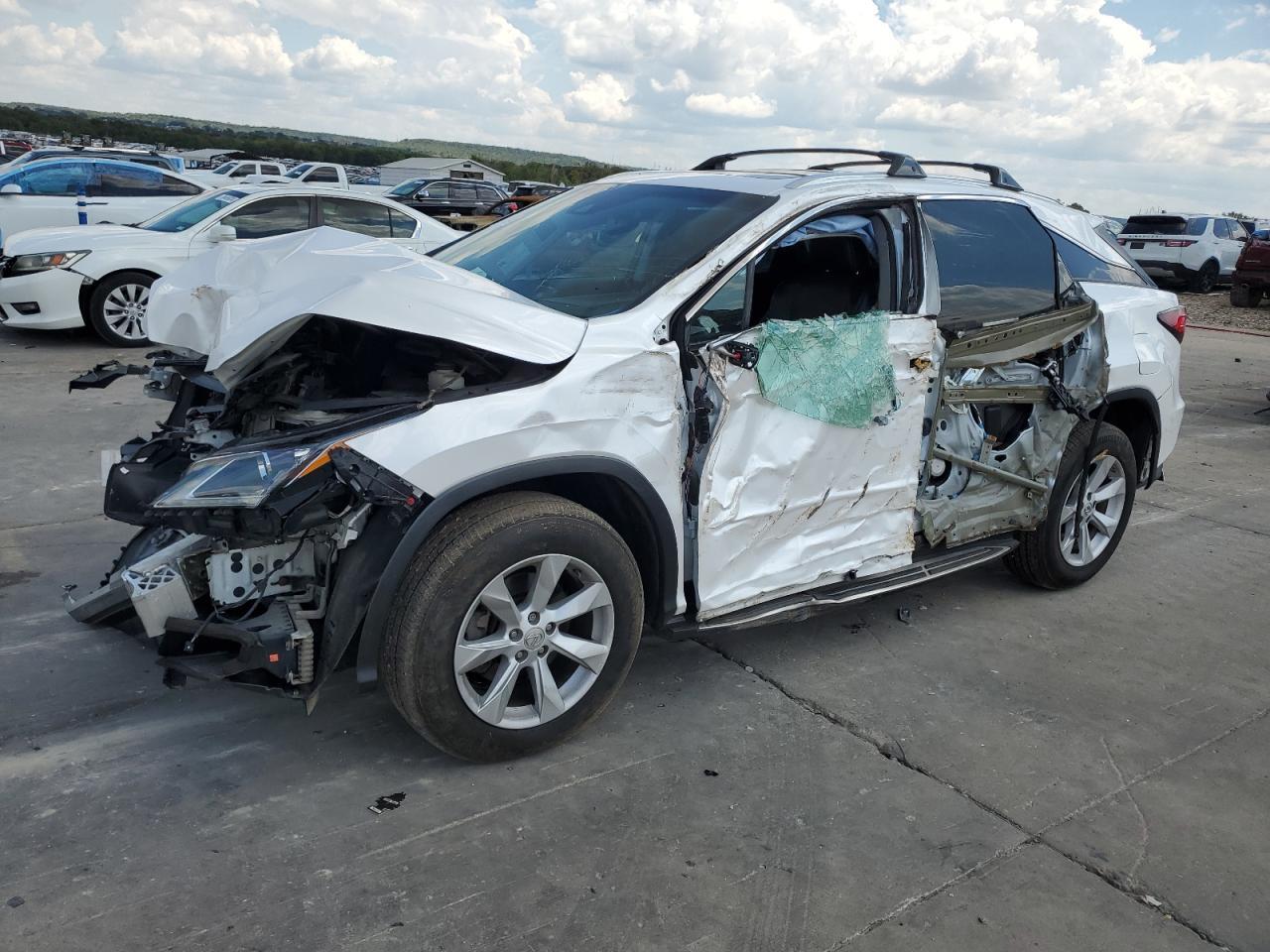 LEXUS RX 350 BAS 2017 white  gas 2T2BZMCA7HC079741 photo #1