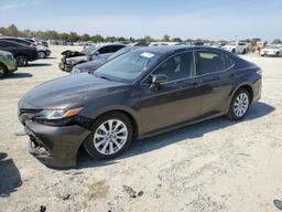 TOYOTA CAMRY L 2018 charcoal  gas JTNB11HK8J3052070 photo #2