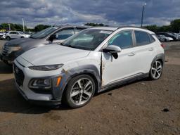 HYUNDAI KONA LIMIT 2020 white  gas KM8K3CA5XLU498308 photo #2