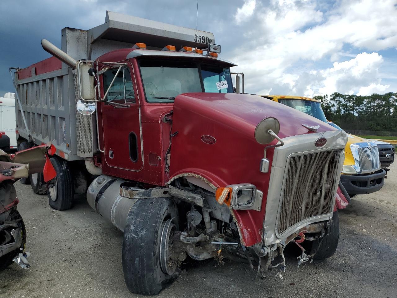 PETERBILT 357 2001 red  diesel 1NPAL59X91D566878 photo #1