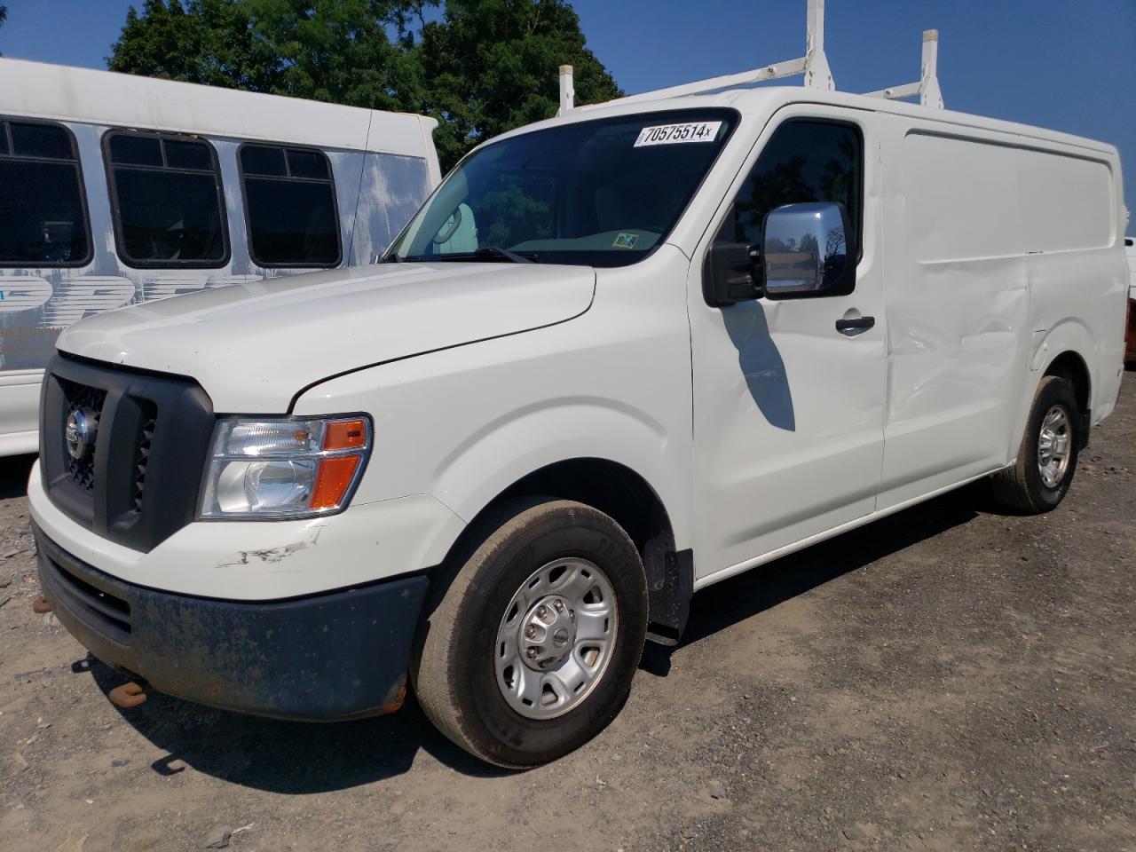 NISSAN NV 2500 2013 white cargo va gas 1N6AF0KY1DN111555 photo #1